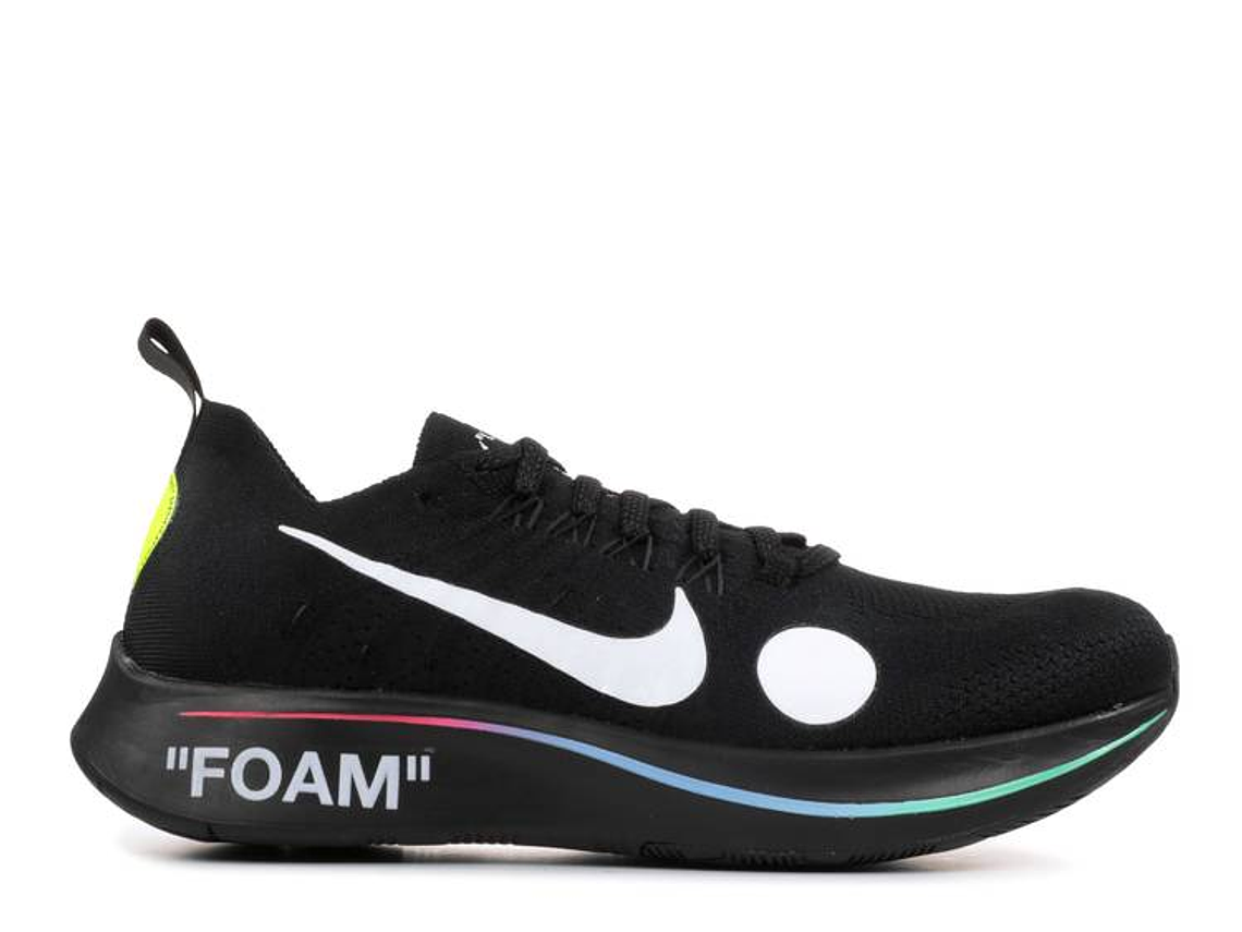 OFF-WHITE X NIKE ZOOM FLY MERCURIAL FLYKNIT 'BLACK' 1