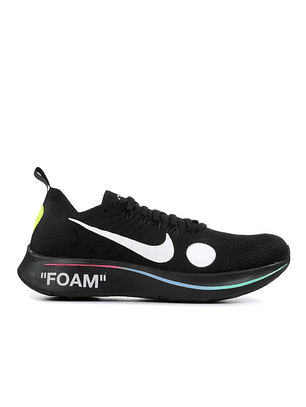 OFF-WHITE X NIKE ZOOM FLY MERCURIAL FLYKNIT 'BLACK'