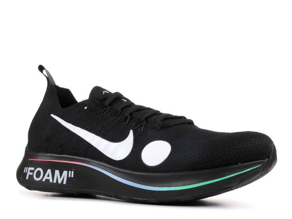OFF-WHITE X NIKE ZOOM FLY MERCURIAL FLYKNIT 'BLACK' 2