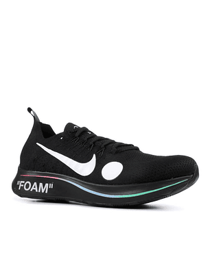 OFF-WHITE X NIKE ZOOM FLY MERCURIAL FLYKNIT 'BLACK'