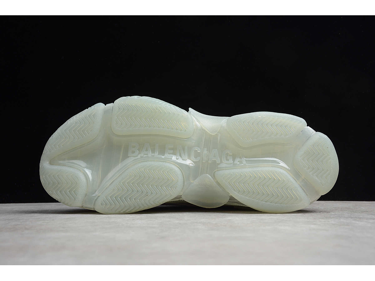 Balenciaga Triple S Clear Sole Silver gray 3