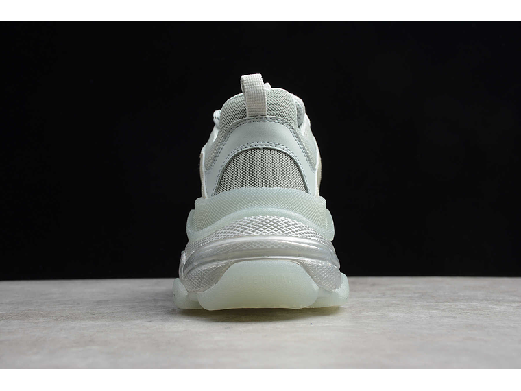 Balenciaga Triple S Clear Sole Silver gray 4