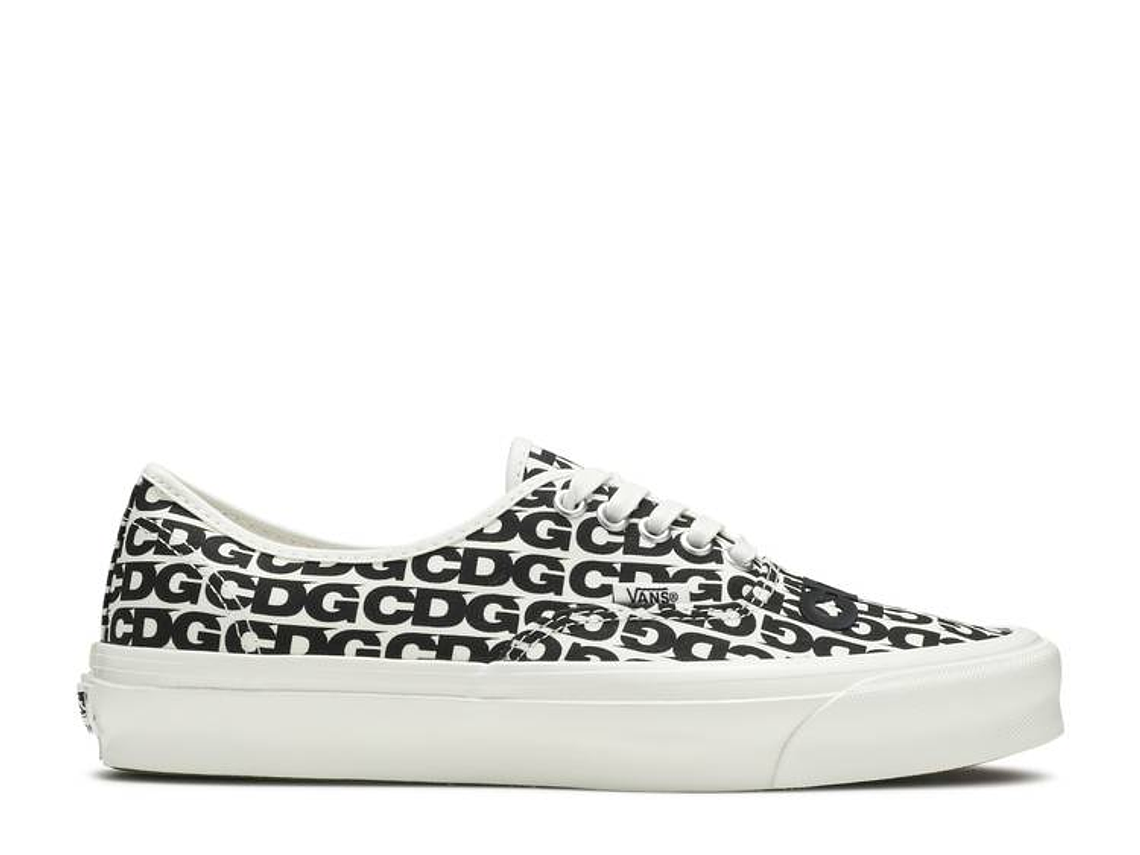 COMME DES GAR?ONS X VANS OG AUTHENTIC LX 'CDG PRINT - BLANC DE BLANC' 1