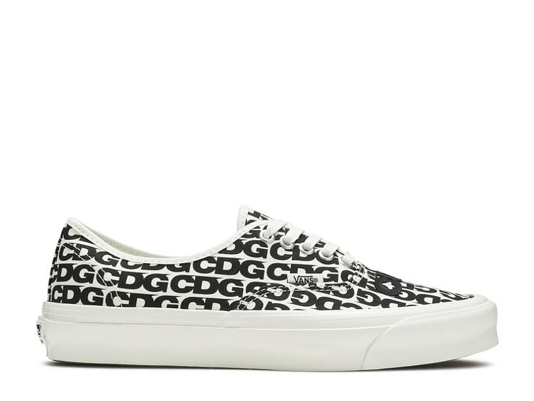 COMME DES GAR?ONS X VANS OG AUTHENTIC LX 'CDG PRINT - BLANC DE BLANC' 1