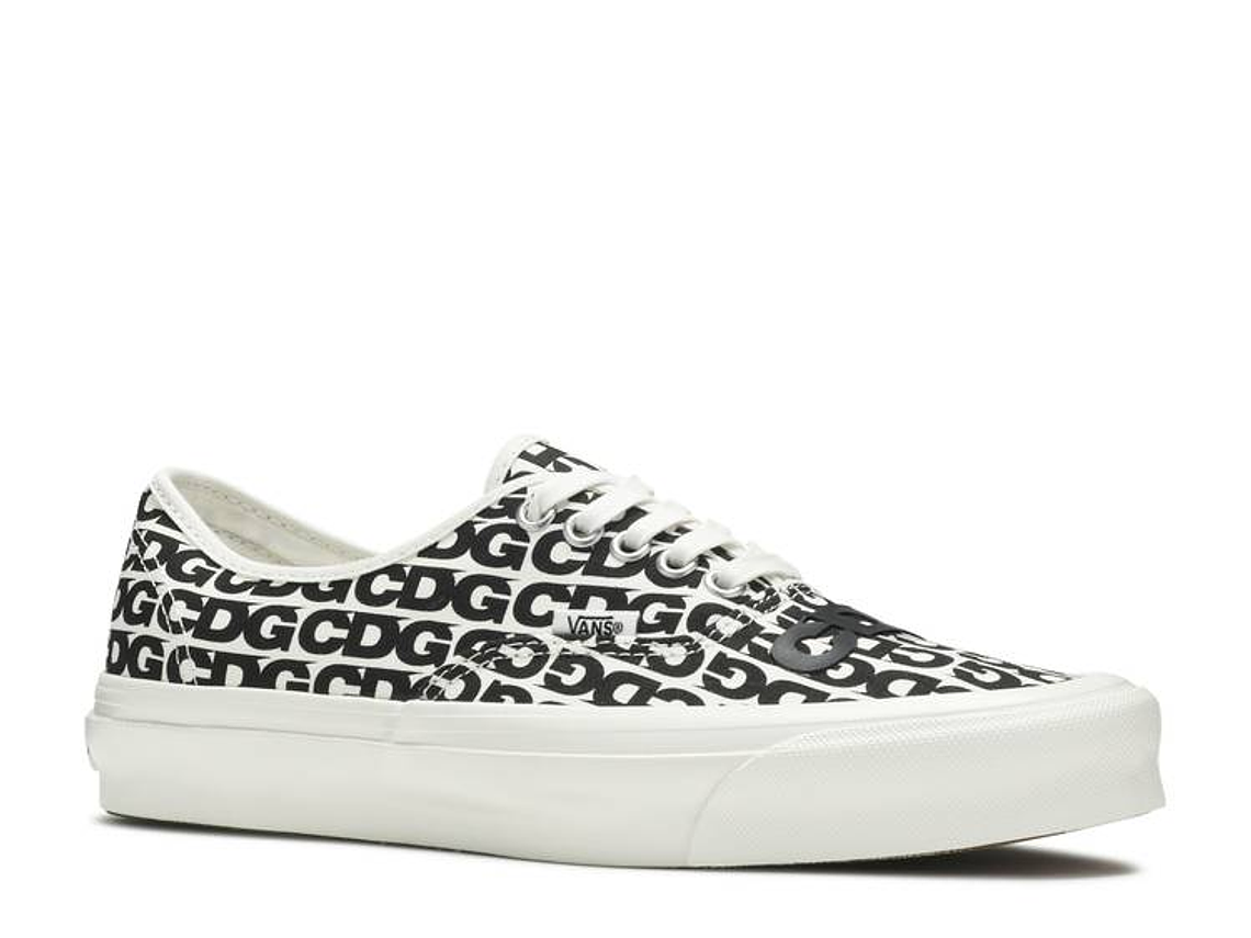 COMME DES GAR?ONS X VANS OG AUTHENTIC LX 'CDG PRINT - BLANC DE BLANC' 2
