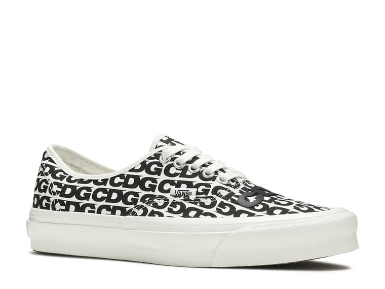 COMME DES GAR?ONS X VANS OG AUTHENTIC LX 'CDG PRINT - BLANC DE BLANC' 2