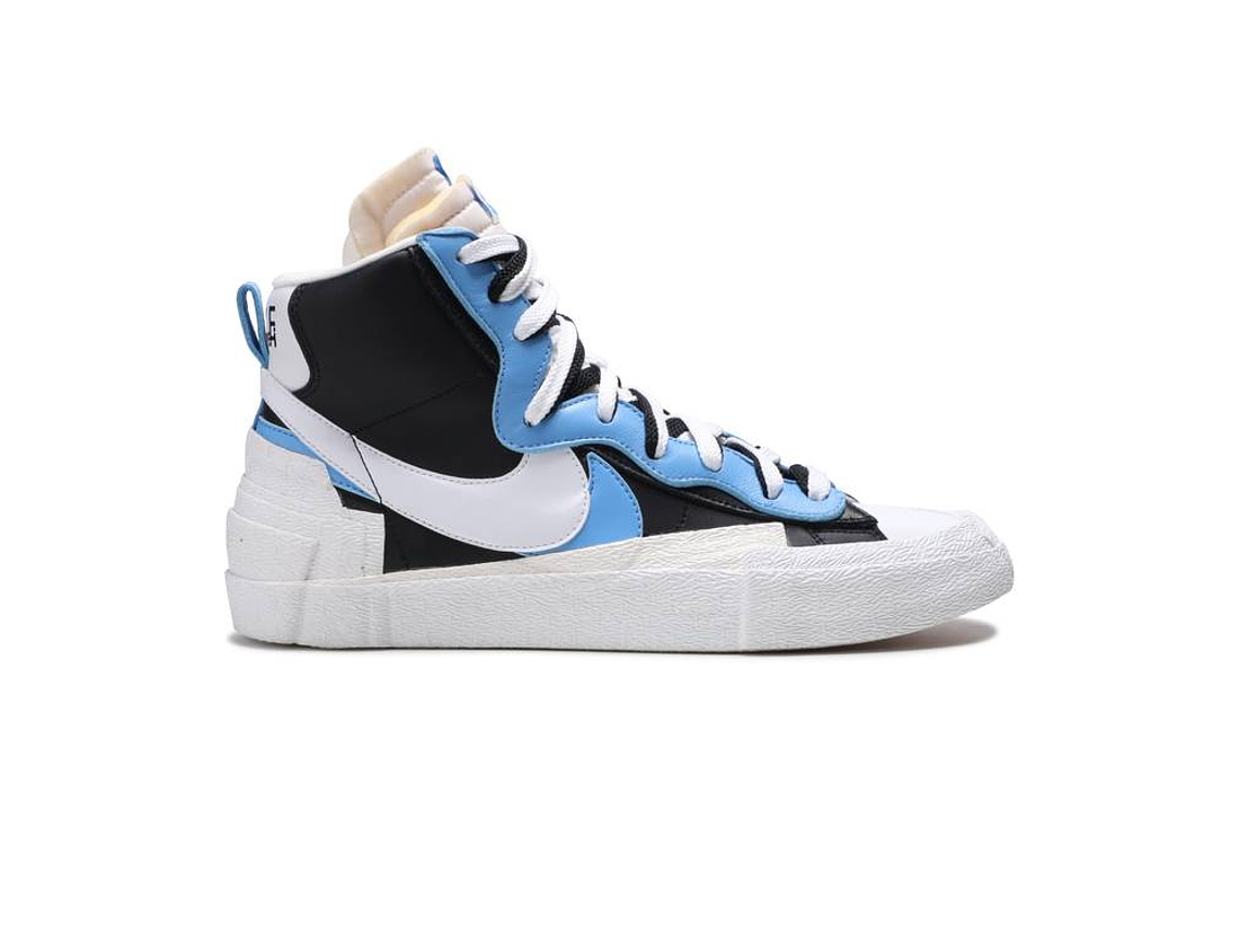 SACAI X NIKE BLAZER MID 'BLACK BLUE' 1
