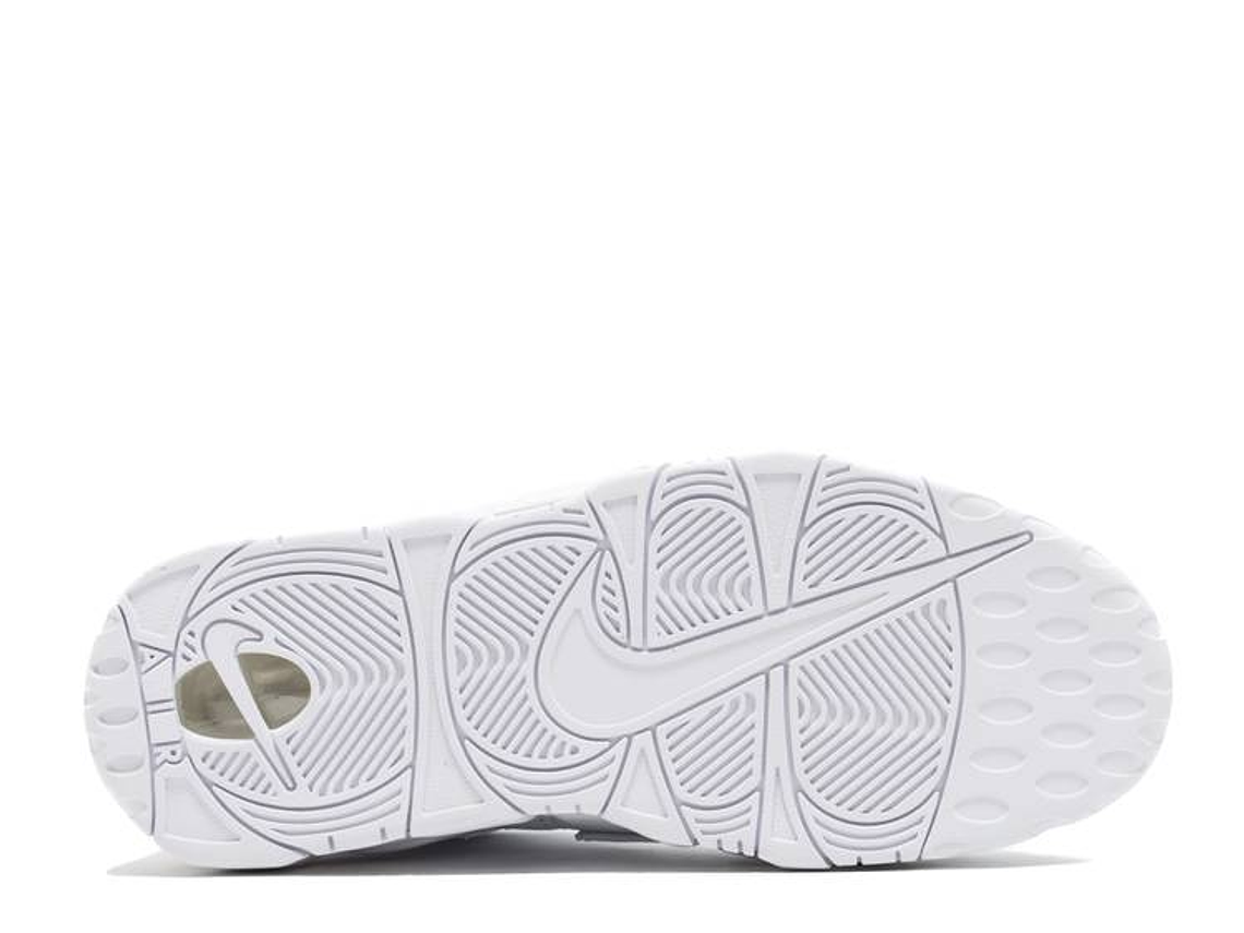 NIKE Air More Uptempo 'Triple White' 4
