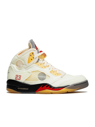OFF-WHITE X AIR JORDAN 5 SP 'SAIL'