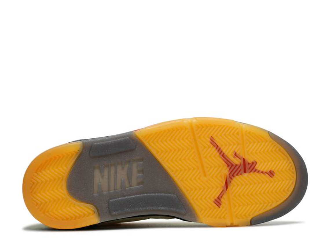 OFF-WHITE X AIR JORDAN 5 SP 'SAIL' 4