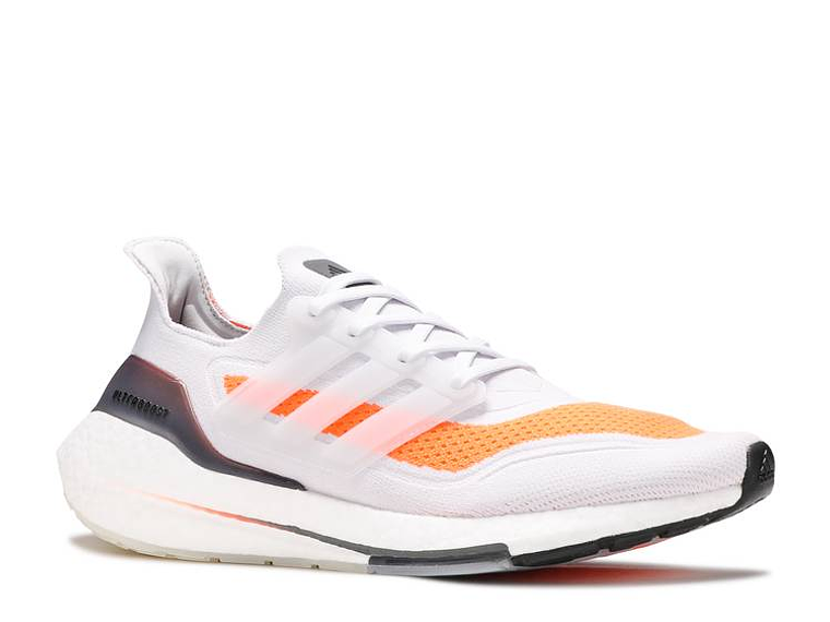 ADIDAS ULTRABOOST 21 'GREY SCREAMING ORANGE' 2