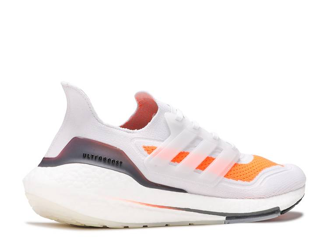 ADIDAS ULTRABOOST 21 'GREY SCREAMING ORANGE' 3
