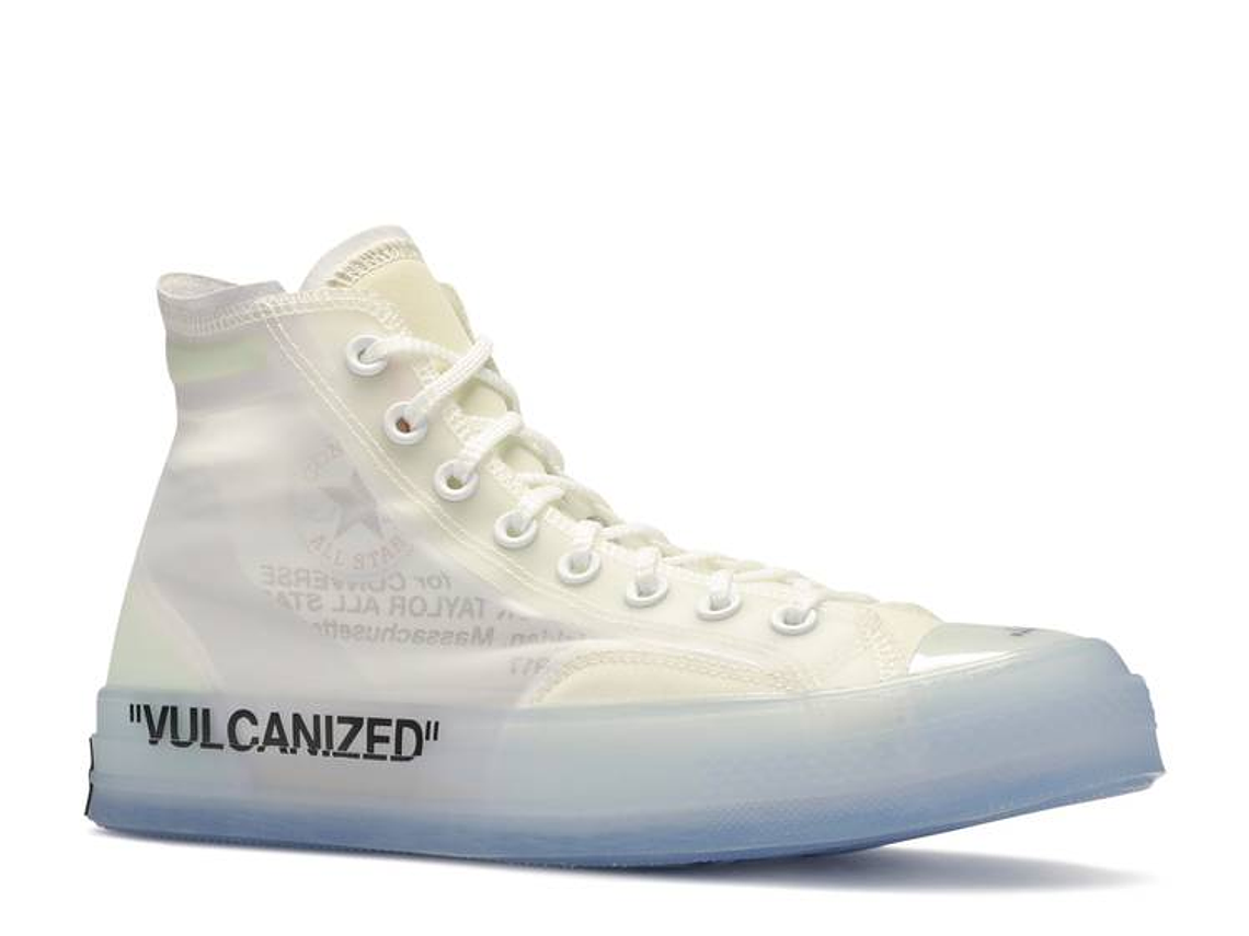 OFF-WHITE X CONVERSE CHUCK TAYLOR ALL STAR HIGH 'CLEAR' 2
