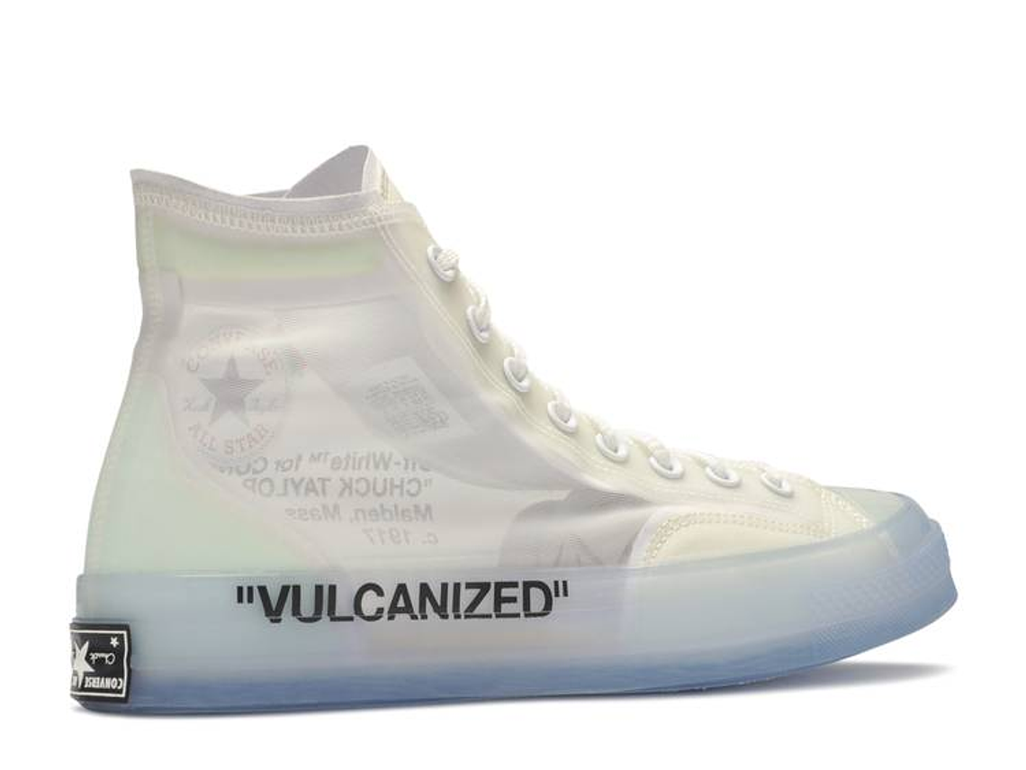 OFF-WHITE X CONVERSE CHUCK TAYLOR ALL STAR HIGH 'CLEAR' 3