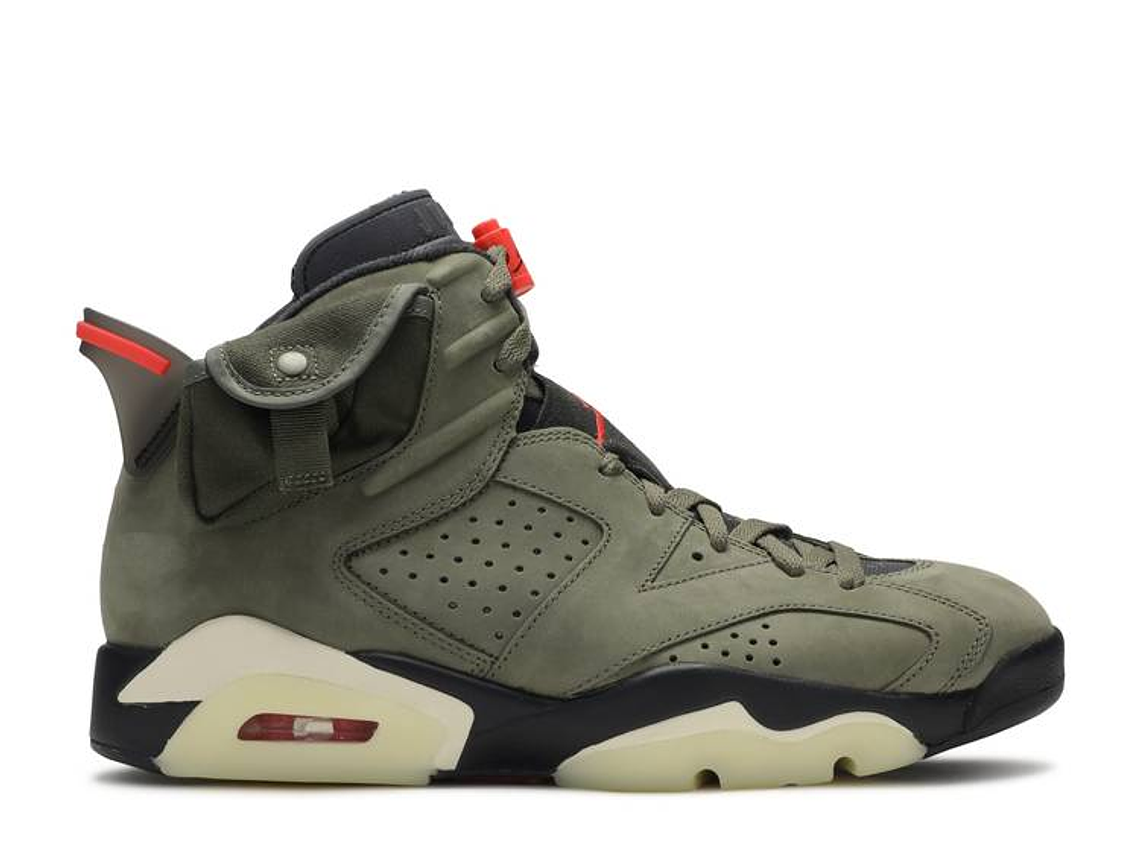 TRAVIS SCOTT X AIR JORDAN 6 RETRO 'OLIVE' 1