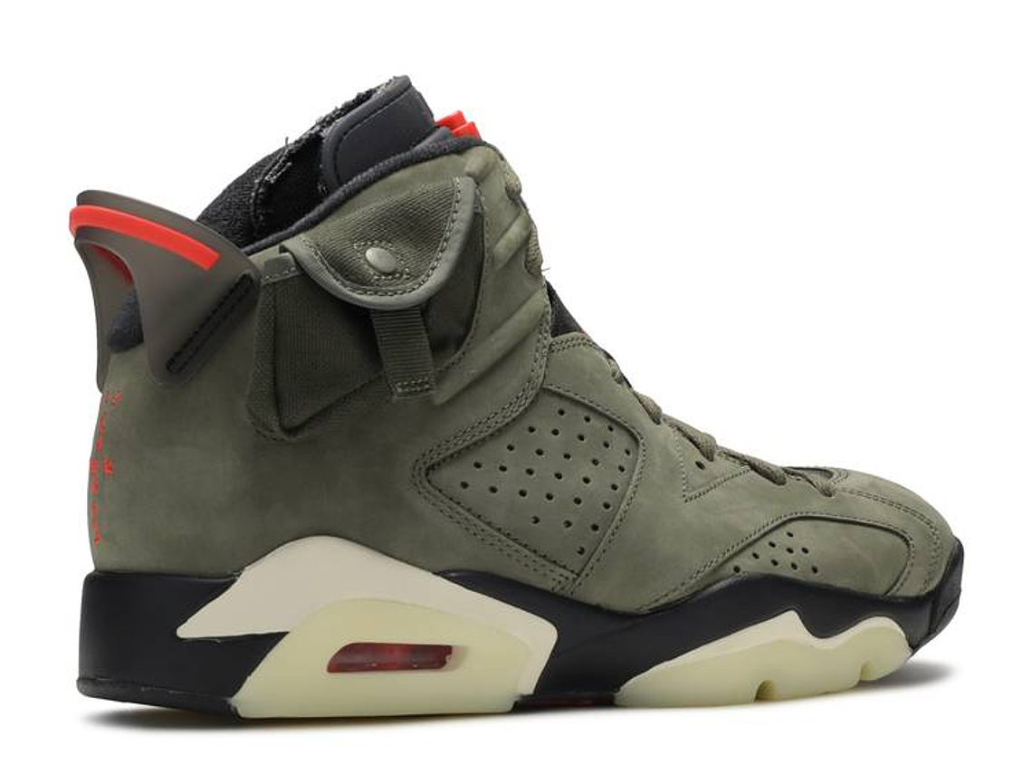 TRAVIS SCOTT X AIR JORDAN 6 RETRO 'OLIVE' 3