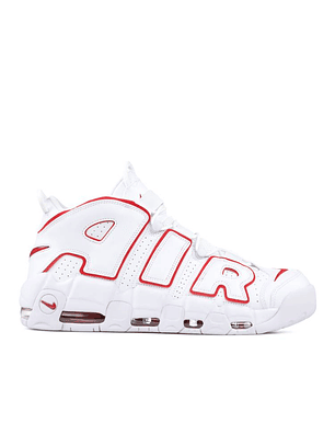 NIKE Air More Uptempo 'White Varsity Red'