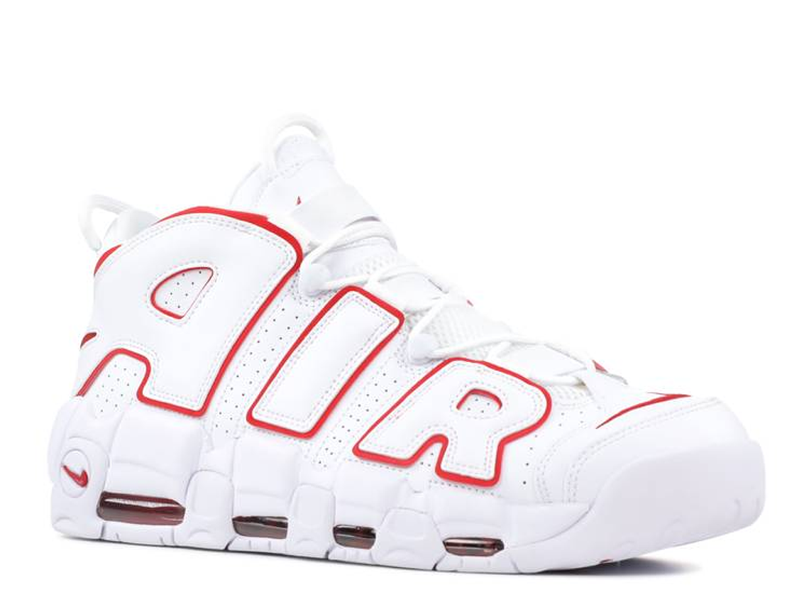 NIKE Air More Uptempo 'White Varsity Red' 2