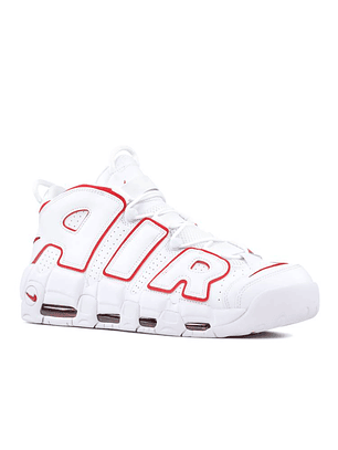 NIKE Air More Uptempo 'White Varsity Red'