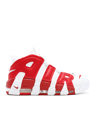 NIKE Air More Uptempo 'White Red'