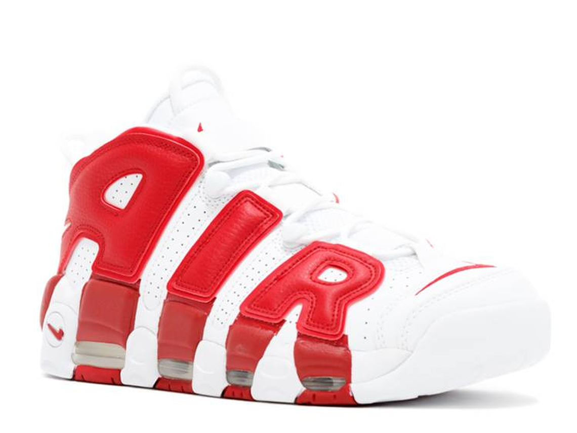 NIKE Air More Uptempo 'White Red' 2