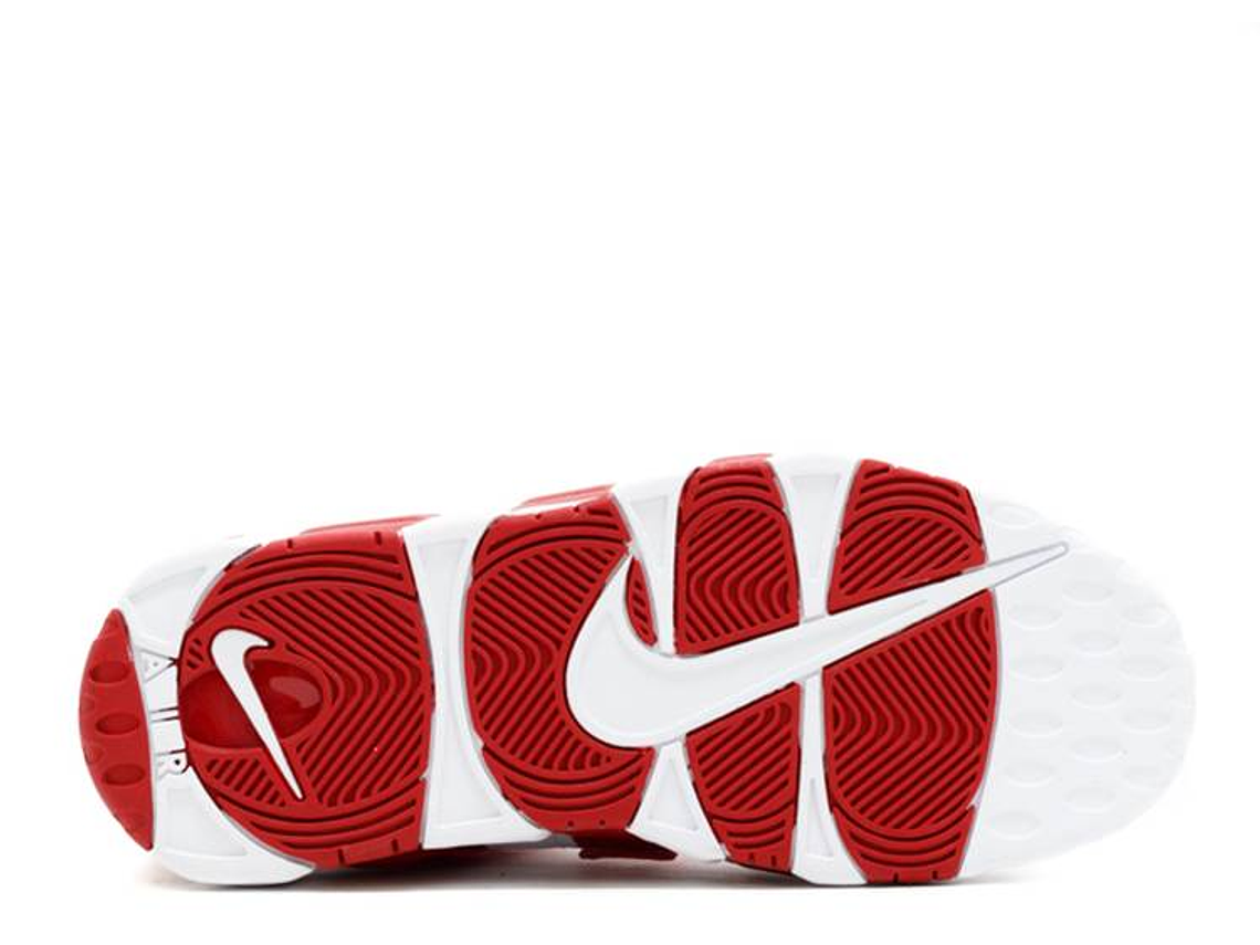 NIKE Air More Uptempo 'White Red' 4