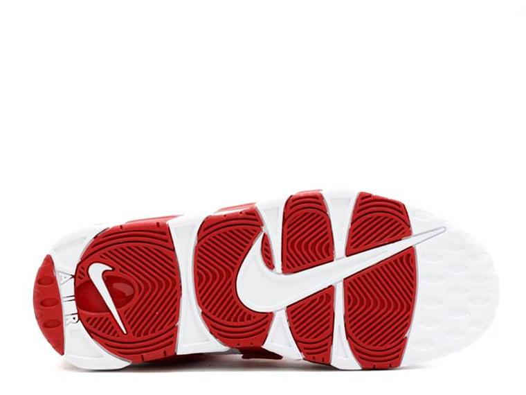 NIKE Air More Uptempo 'White Red' 4