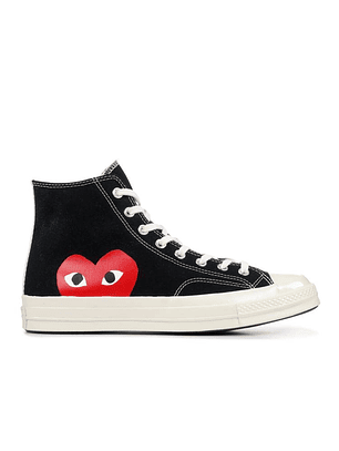 COMME DES GAR?ONS X CONVERSE CHUCK TAYLOR ALL STAR HI 'PLAY'