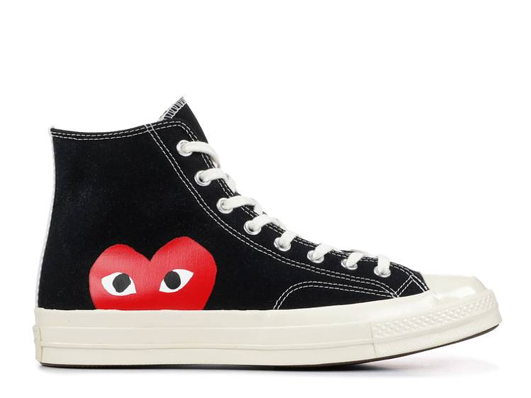 COMME DES GAR?ONS X CONVERSE CHUCK TAYLOR ALL STAR HI 'PLAY' 1