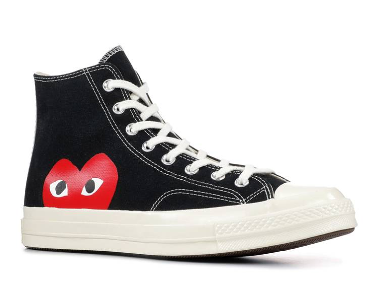 COMME DES GAR?ONS X CONVERSE CHUCK TAYLOR ALL STAR HI 'PLAY' 2