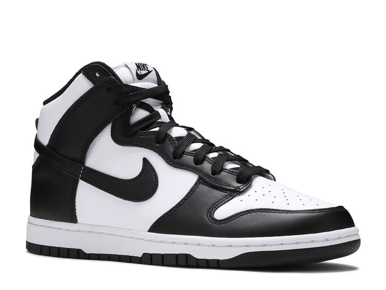 NIKE DUNK HIGH 'WHITE BLACK' 2
