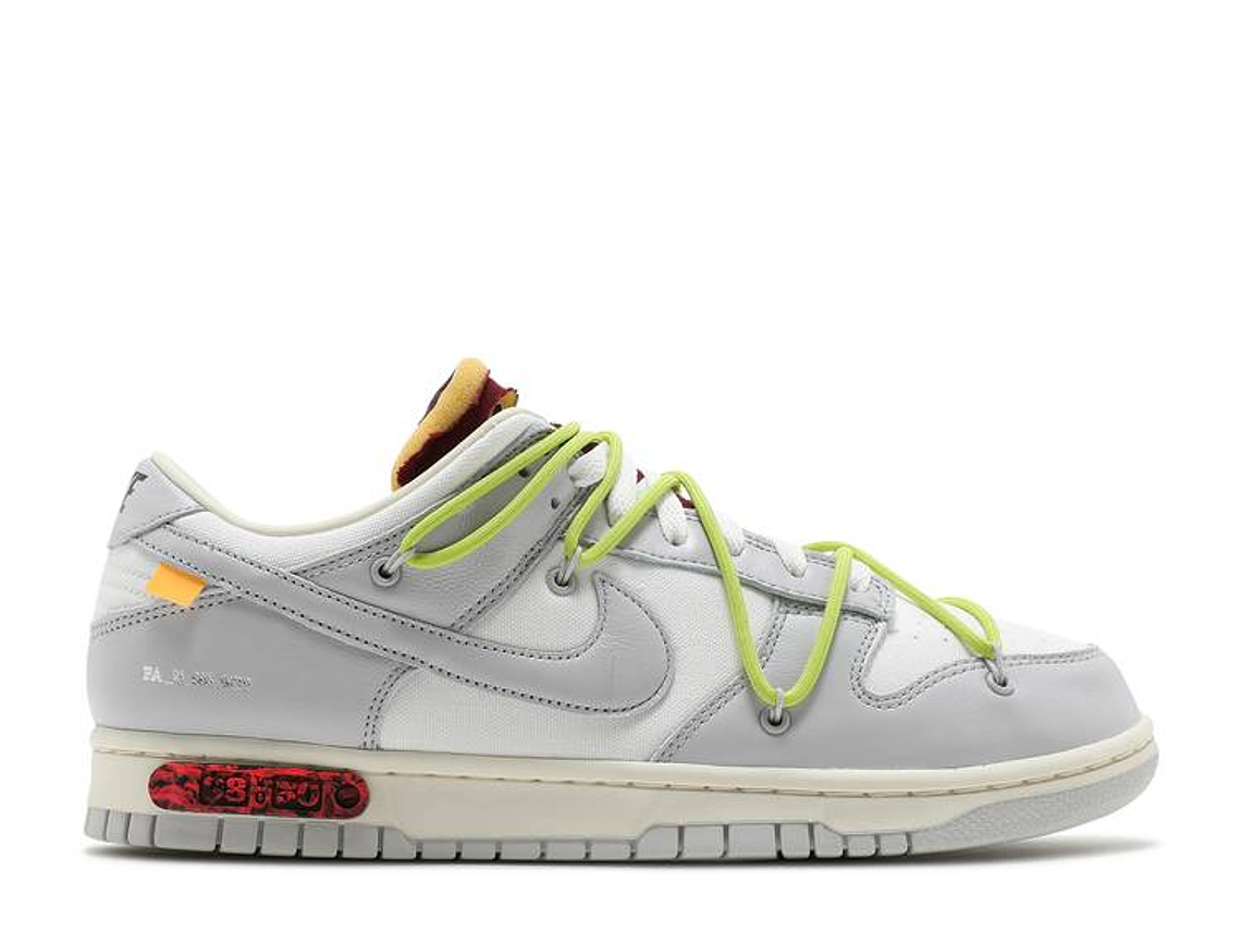 Off-White x Dunk Low 'Lot 08 of 50' 1