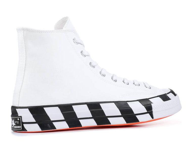 OFF-WHITE X CONVERSE CHUCK 70 'WHITE' 3