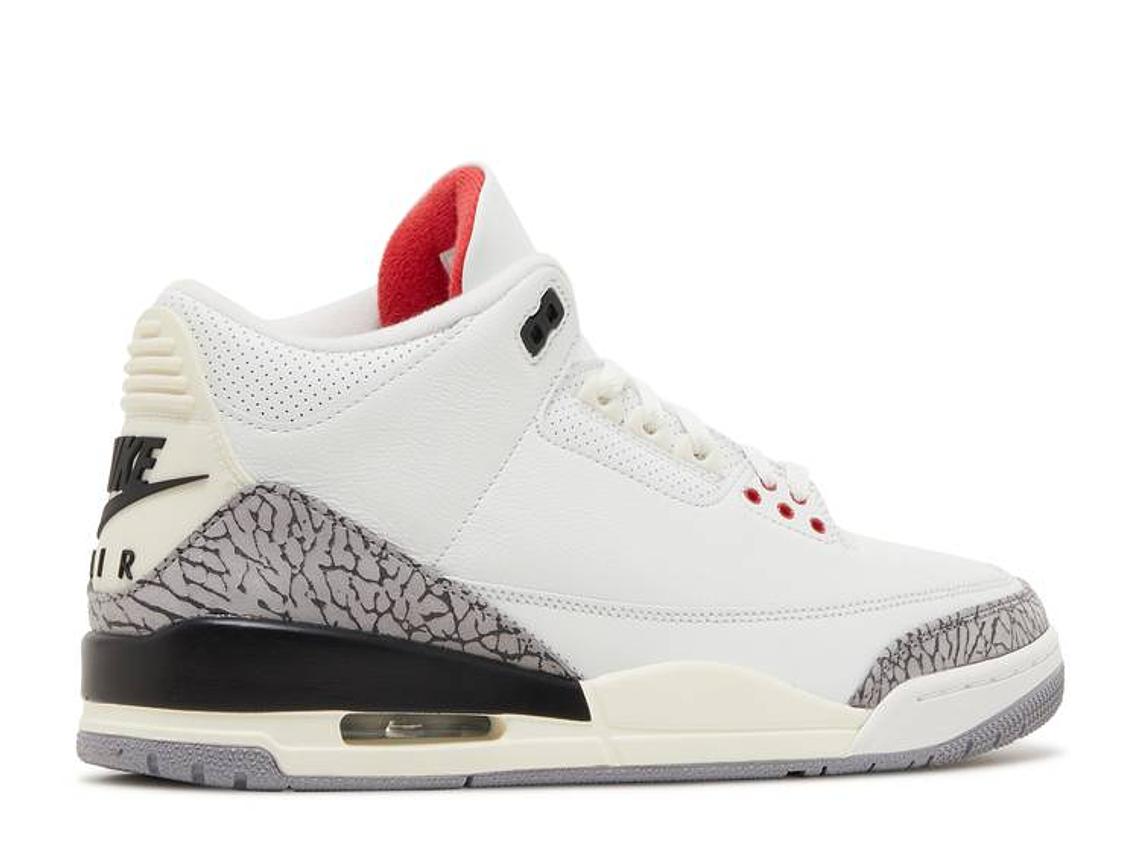 AIR JORDAN 3 RETRO 'WHITE CEMENT REIMAGINED' 3