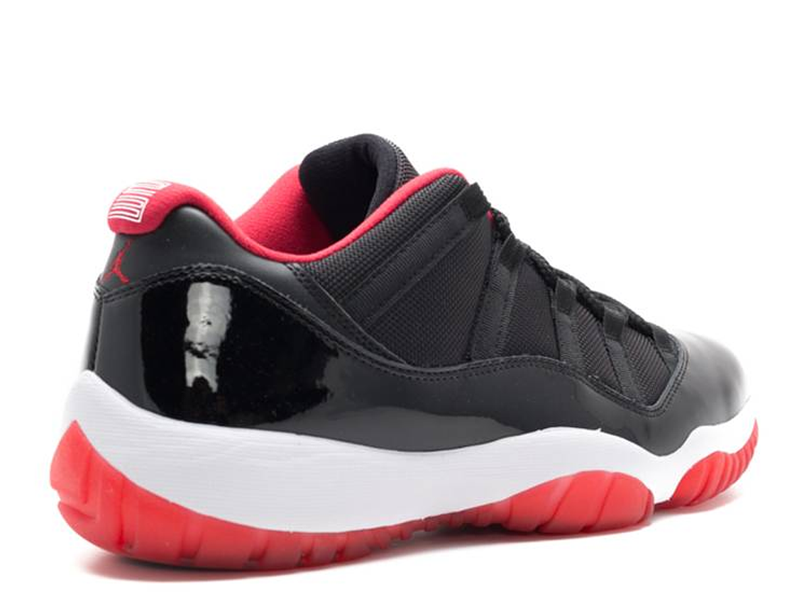 AIR JORDAN 11 RETRO LOW 'BRED' 3