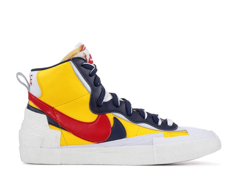 SACAI X NIKE BLAZER MID 'MAIZE NAVY' 1