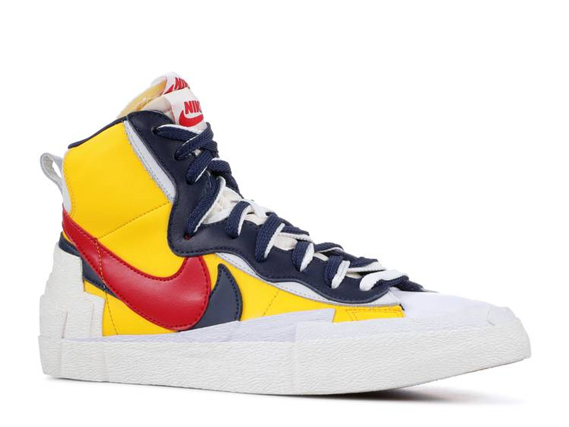 SACAI X NIKE BLAZER MID 'MAIZE NAVY' 2