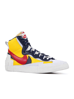 SACAI X NIKE BLAZER MID 'MAIZE NAVY'
