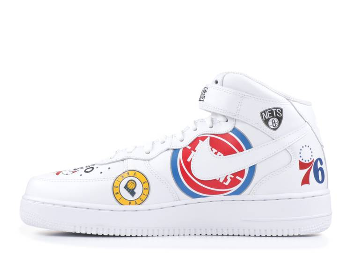 SUPREME X NBA X AIR FORCE 1 MID 07 'WHITE' 4