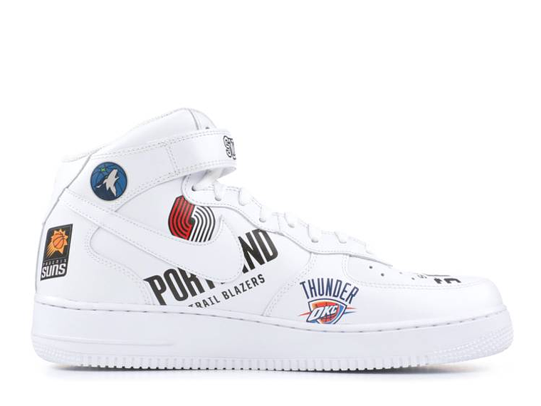 SUPREME X NBA X AIR FORCE 1 MID 07 'WHITE' 5