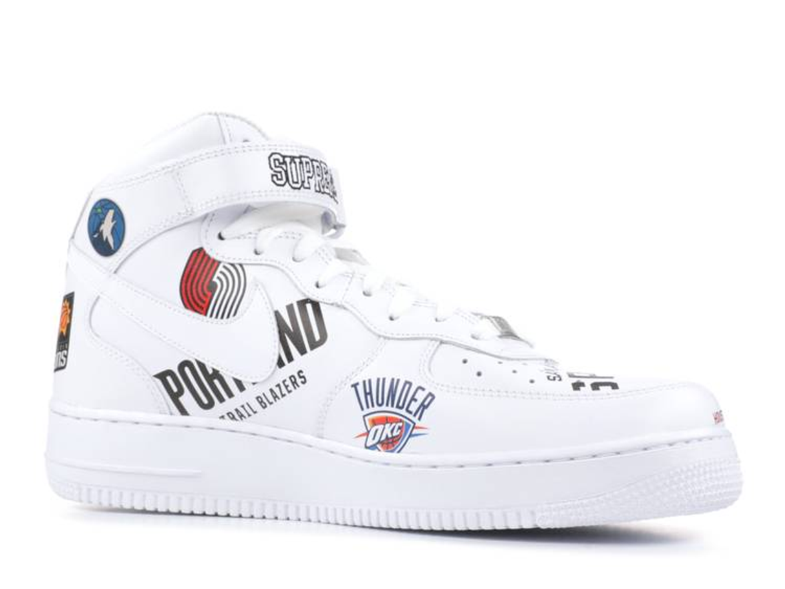 SUPREME X NBA X AIR FORCE 1 MID 07 'WHITE' 6
