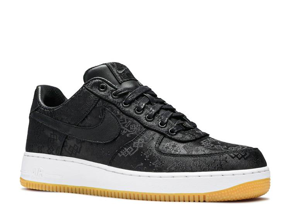 FRAGMENT DESIGN X CLOT X AIR FORCE 1 'BLACK SILK' 2