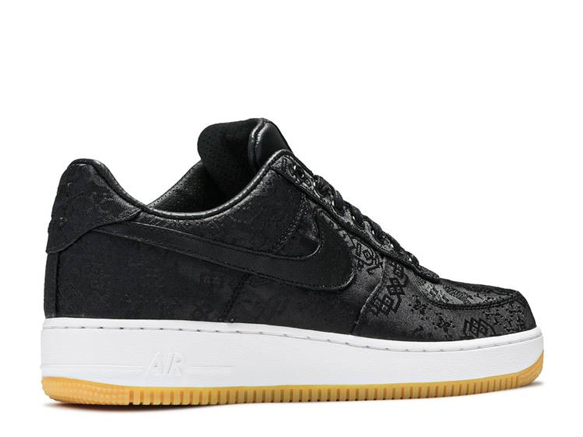 FRAGMENT DESIGN X CLOT X AIR FORCE 1 'BLACK SILK' 3