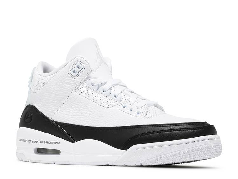 FRAGMENT DESIGN X AIR JORDAN 3 RETRO SP 'WHITE' 2
