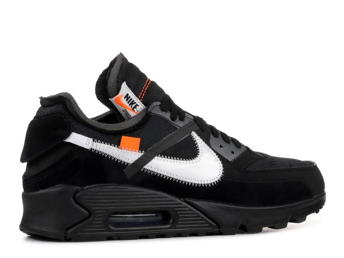OFF-WHITE X NIKE AIR MAX 90 'BLACK' 3