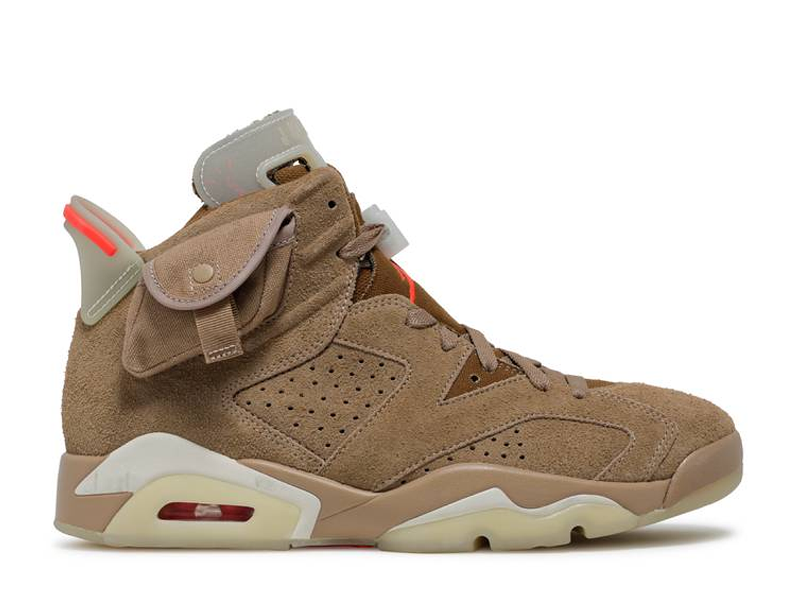 TRAVIS SCOTT X AIR JORDAN 6 RETRO 'BRITISH KHAKI' 1