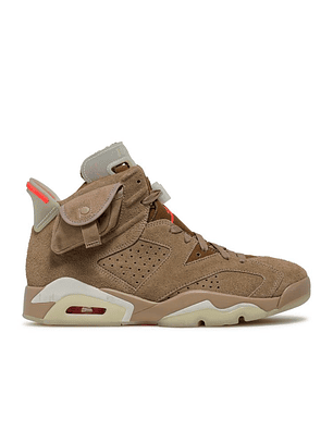 TRAVIS SCOTT X AIR JORDAN 6 RETRO 'BRITISH KHAKI'