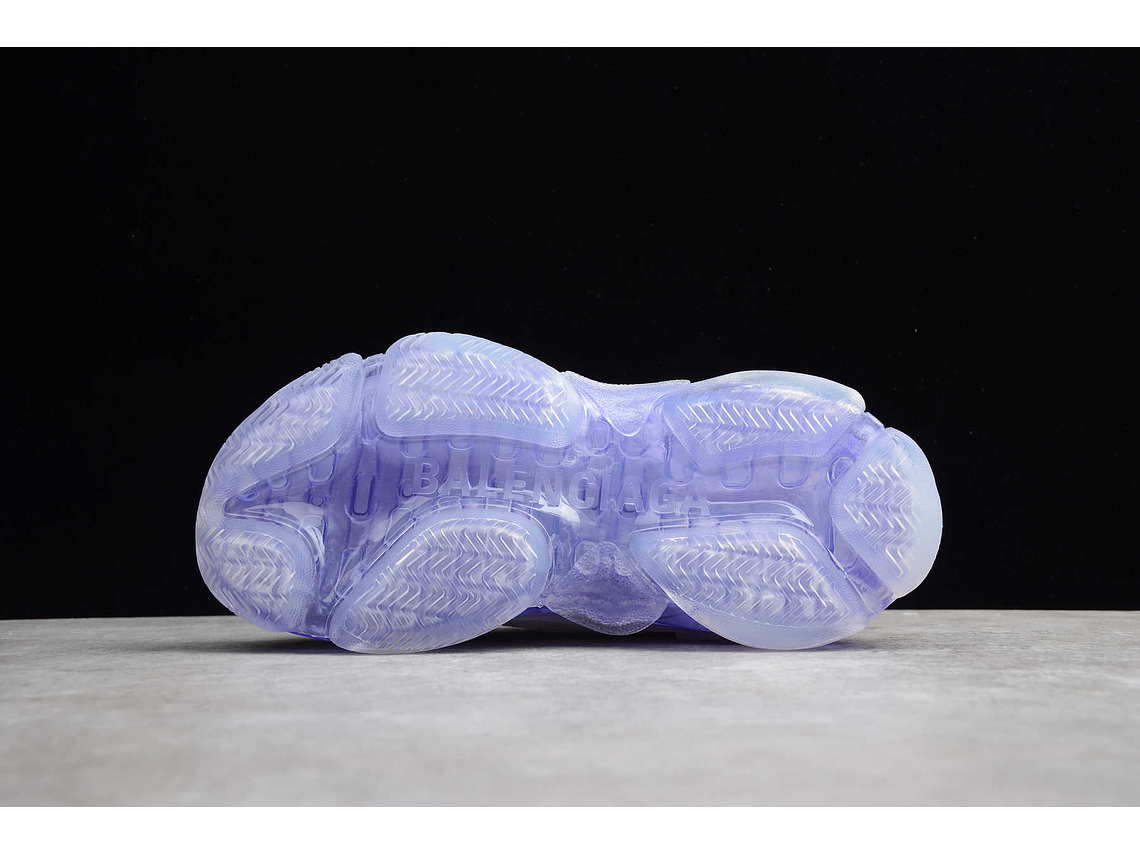 Balenciaga Triple S Clear Sole White purple 3