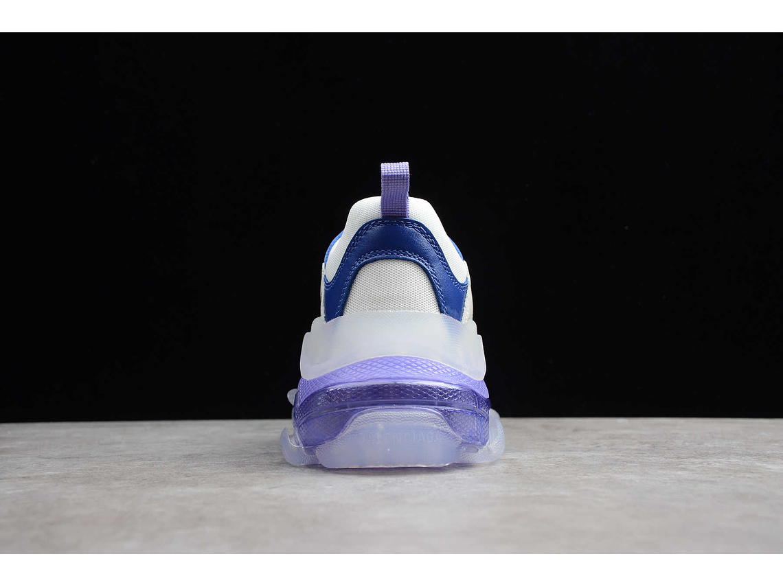 Balenciaga Triple S Clear Sole White purple 4