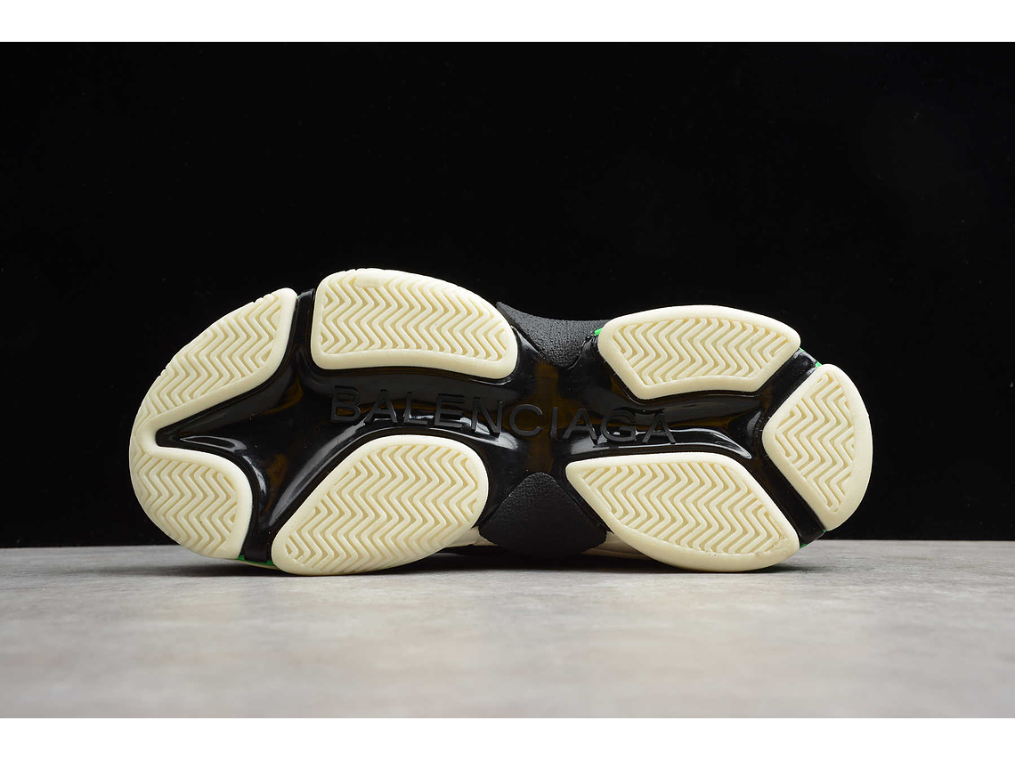 Balenciaga Triple S White green 3